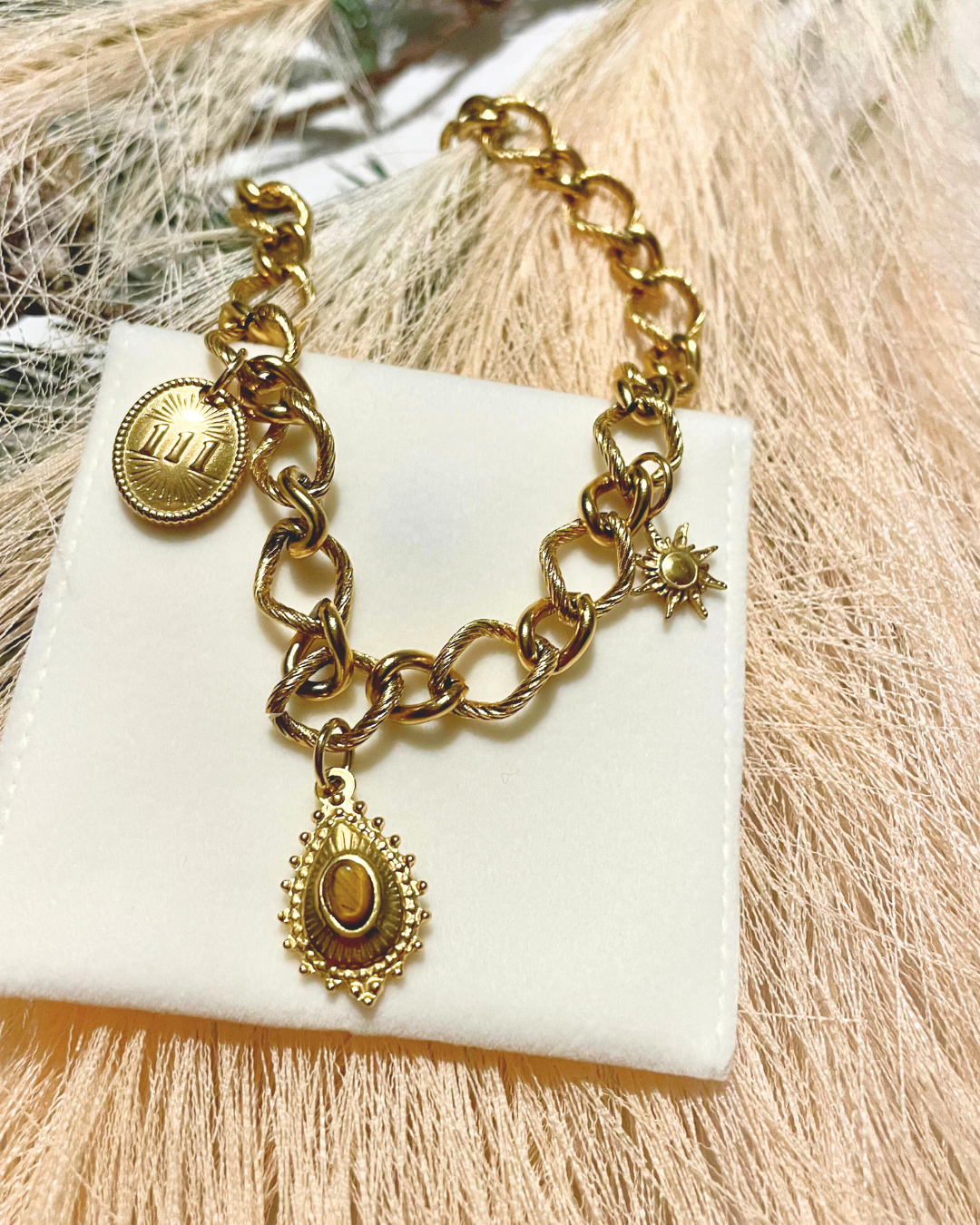 Collier Talisman Feu Analithae