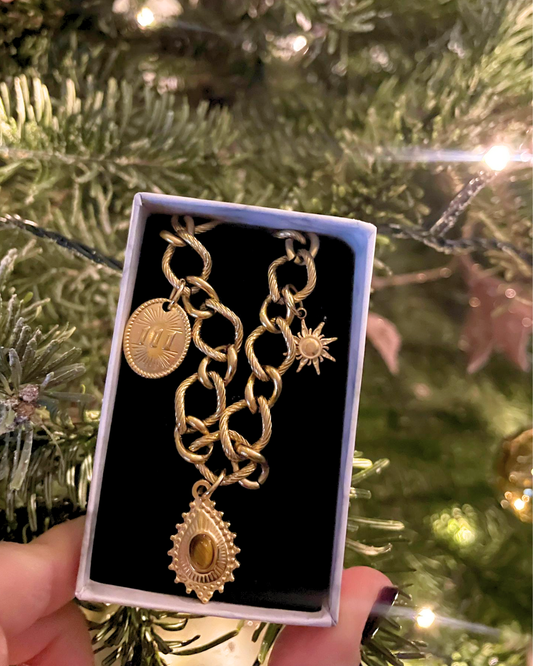 Collier Talisman Feu Analithae